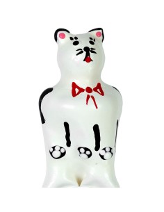 CONDOMERIE - PRESERVATIVO DECORATIVO PINTADO A MANO GATO MODELO XL