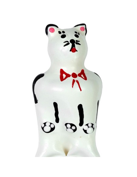 CONDOMERIE - PRESERVATIVO DECORATIVO PINTADO A MANO GATO MODELO XL