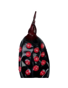 CONDOMERIE - PRESERVATIVO DECORATIVO PINTADO A MANO FAQUIR NEGRO XL