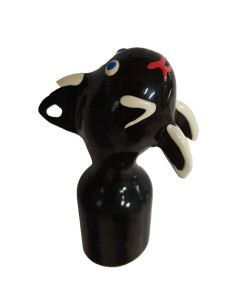 CONDOMERIE - PRESERVATIVO DECORATIVO PINTADO A MANO ORCA AMABLE XL