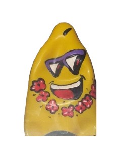 CONDOMERIE - PRESERVATIVO DECORATIVO PINTADO A MANO FRIKI TIKI XL