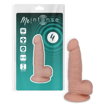 4 Pene Realístico 16.2 cm Ø 3.1 cm | MR Intense