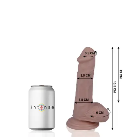 MR INTENSE - 5 PENE REALÍSTICO 16.5 CM -O- 3.5 CM