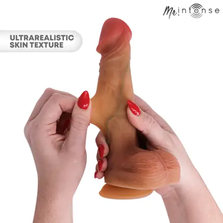 Logan Dildo Vibrador Silicona con Efecto Calor y Control