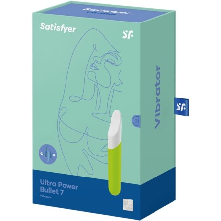 SATISFYER - ULTRA POWER BULLET 7 BALA VIBRADORA VERDE SATISFYER VIBRATOR