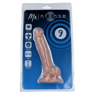 9 Pene Realístico 17.8 cm Ø 3 cm - Con Ventosa | MR Intense