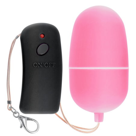 ONLINE - HUEVO VIBRADOR CON MANDO CONTROL REMOTO ROSA ONLINE