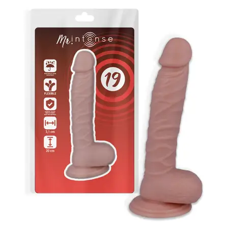 19 Pene Realístico 20 cm Ø 3.1 cm - Con Ventosa | MR Intense