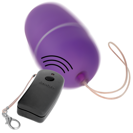 ONLINE - HUEVO VIBRADOR CON MANDO CONTROL REMOTO LILA ONLINE