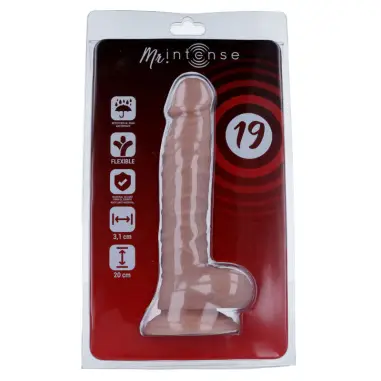 19 Pene Realístico 20 cm Ø 3.1 cm - Con Ventosa | MR Intense