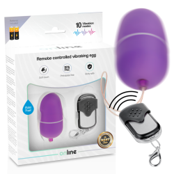 ONLINE - HUEVO VIBRADOR CONTROL REMOTO M LILA ONLINE