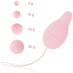 OHMAMA - DESARROLLADOR SUELO PELVICO KEGEL SISTEMA DE PESOS OHMAMA SET