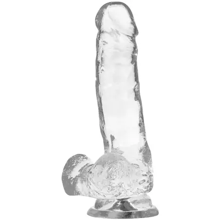 Clear Dildo Realista Transparente 18.5 cm Ø 3.8 cm | X RAY