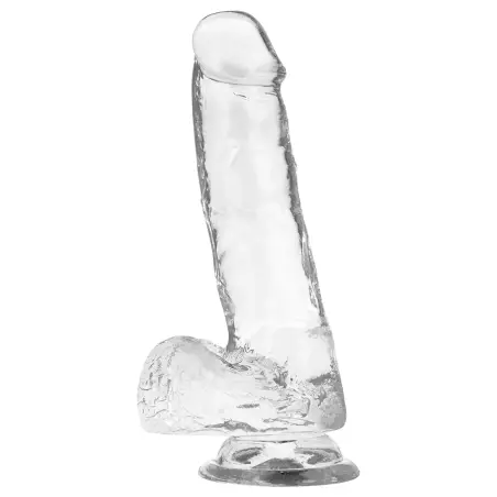 Clear Dildo Realista Transparente 18.5 cm Ø 3.8 cm | X RAY