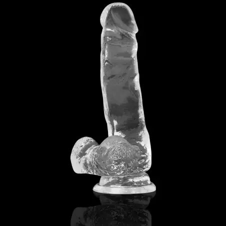 Clear Dildo Realista Transparente 18.5 cm Ø 3.8 cm | X RAY
