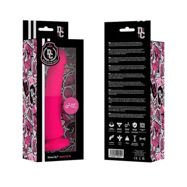 Dildo Realista Rosa Silicona Medica 17 cm Ø 3 cm