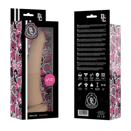 Dildo Realista Natural Silicona Medica 20 cm Ø 4 cm