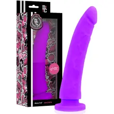 DELTA CLUB - DILDO REALISTA LILA SILICONA MEDICA 20 CM -O- 4 CM 2