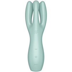 SATISFYER - THREESOME 3 VIBRADOR VERDE SATISFYER VIBRATOR 2