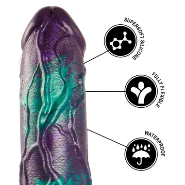 Epic Basilisk Dildo Doble Placer Escamoso Grande