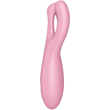 SATISFYER - THREESOME 4 VIBRADOR APP ROSA SATISFYER CONNECT