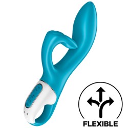 SATISFYER - EMBRACE ME VIBRADOR PUNTO G TURQUESA SATISFYER VIBRATOR