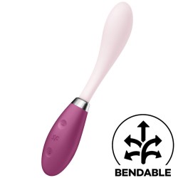 SATISFYER - G-SPOT FLEX 3 MULTI VIBRADOR ROJO SATISFYER VIBRATOR
