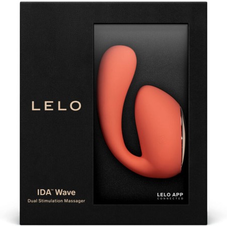 LELO - IDA WAVE MASAJEADOR PAREJAS CORAL LELO