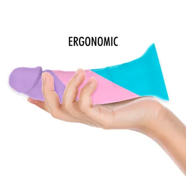 Asher Pastel Dildo - Recargable y Silicona Suave | Mythology