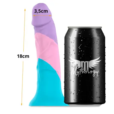 Asher Pastel Dildo - Recargable y Silicona Suave | Mythology