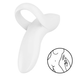 SATISFYER - BOLD LOVER DEDAL VIBRADOR BLANCO SATISFYER VIBRATOR