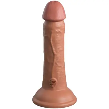 Élite Dildo Realístico Silicona 15.2 cm Caramelo | King Cock