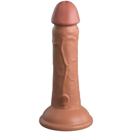 Élite Dildo Realístico Silicona 15.2 cm Caramelo | King Cock