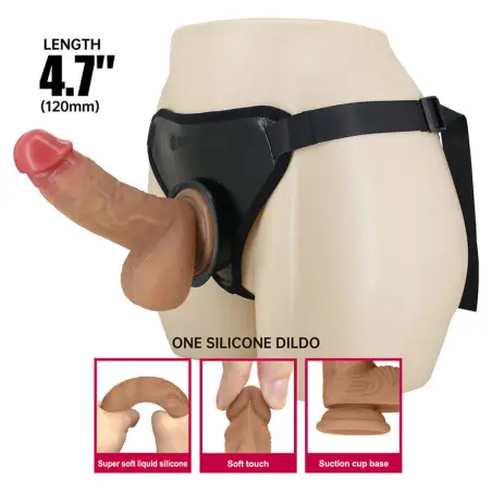 Arnés Strap-On Universal con Dildo Realístico | Pretty Love