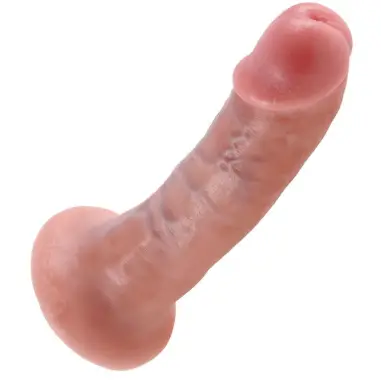 6 Pene Natural 15.2 cm - Sumergible | King Cock
