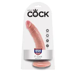 KING COCK - 7 PENE NATURAL 17.8 CM 2