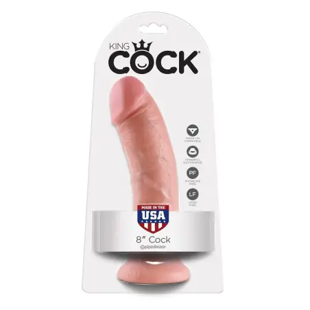 8 Pene Natural 20.3 cm - Sumergible | King Cock