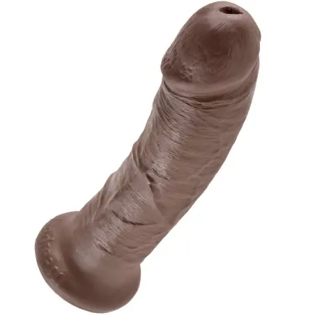 8 Pene Marrón 20.3 cm - Sumergible | King Cock