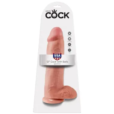 Pene Realístico Natural 30.48 cm - Sumergible | King Cock