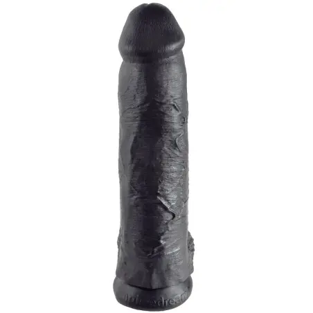Pene Realistico Negro 30.48 cm - Sumergible | King Cock