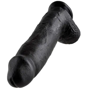 Pene Realistico Negro 30.48 cm - Sumergible | King Cock