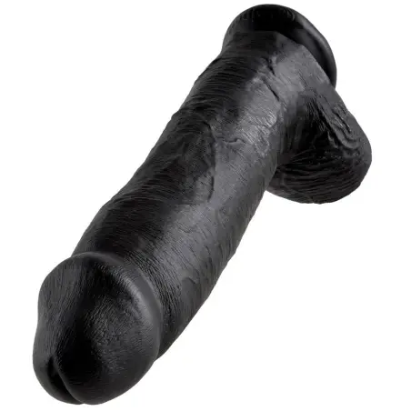 Pene Realistico Negro 30.48 cm - Sumergible | King Cock