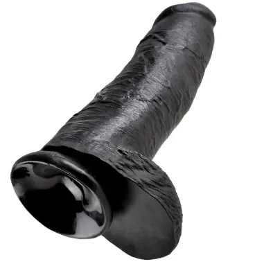 Pene Realistico Negro 30.48 cm - Sumergible | King Cock
