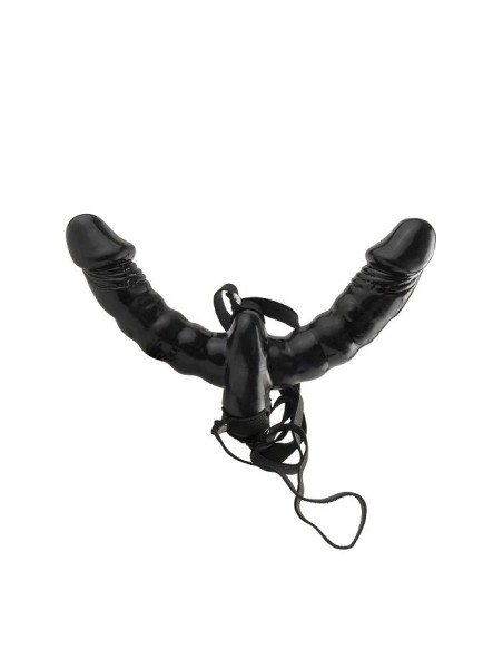 FETISH FANTASY SERIES - ARNÉS DOBLE DELICIA VIBRADOR 