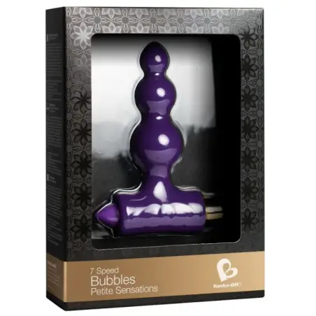 Estimulador Anal Petite Bubbles - Lila | Rocks-Off
