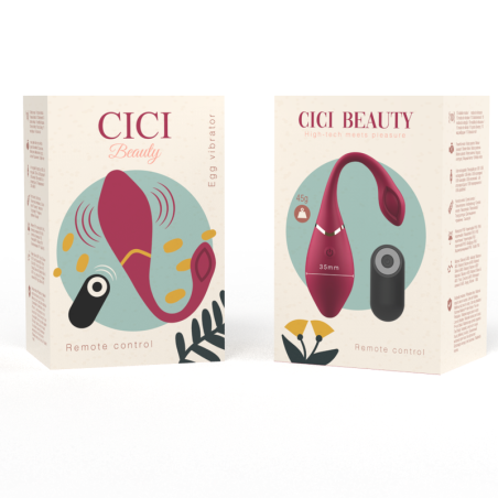 CICI BEAUTY - PREMIUM SILICONE EGG VIBRATOR REMOTE CONTROL CICI BEAUTY