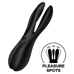SATISFYER - THREESOME 2 VIBRADOR NEGRO SATISFYER VIBRATOR