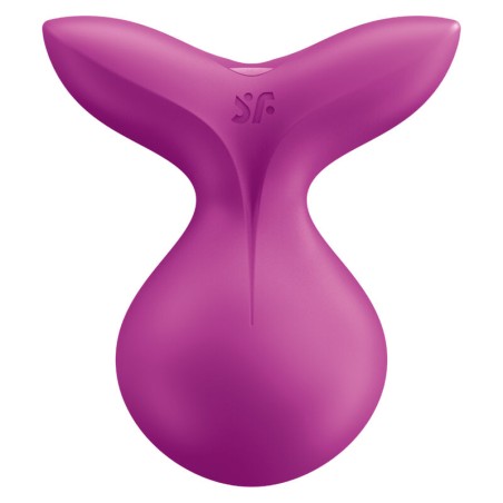 SATISFYER - VIVA LA VULVA 3 VIBRADOR LAY-ON VIOLETA SATISFYER LAYONS