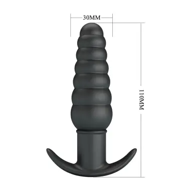 Aeolis Plug Anal con Vibración - Silicona | Pretty Love