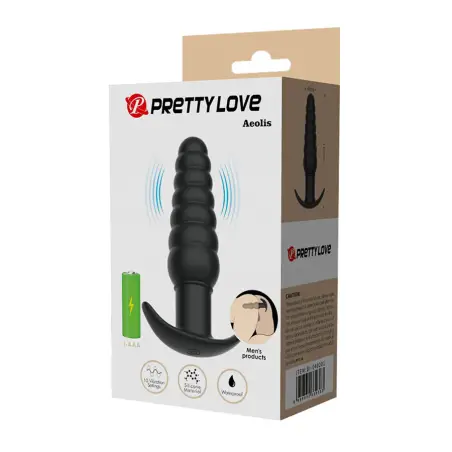 Aeolis Plug Anal con Vibración - Silicona | Pretty Love